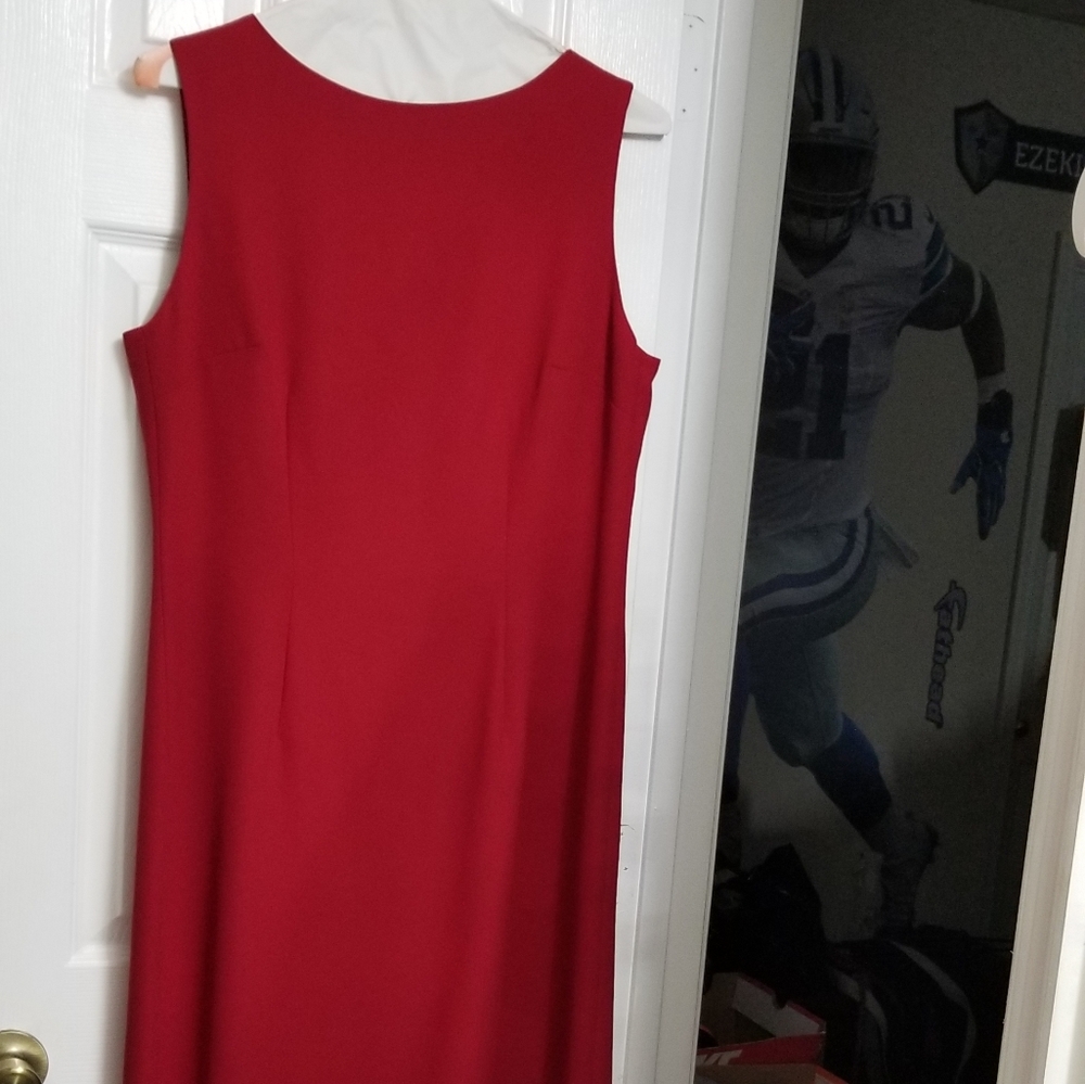 Red dress